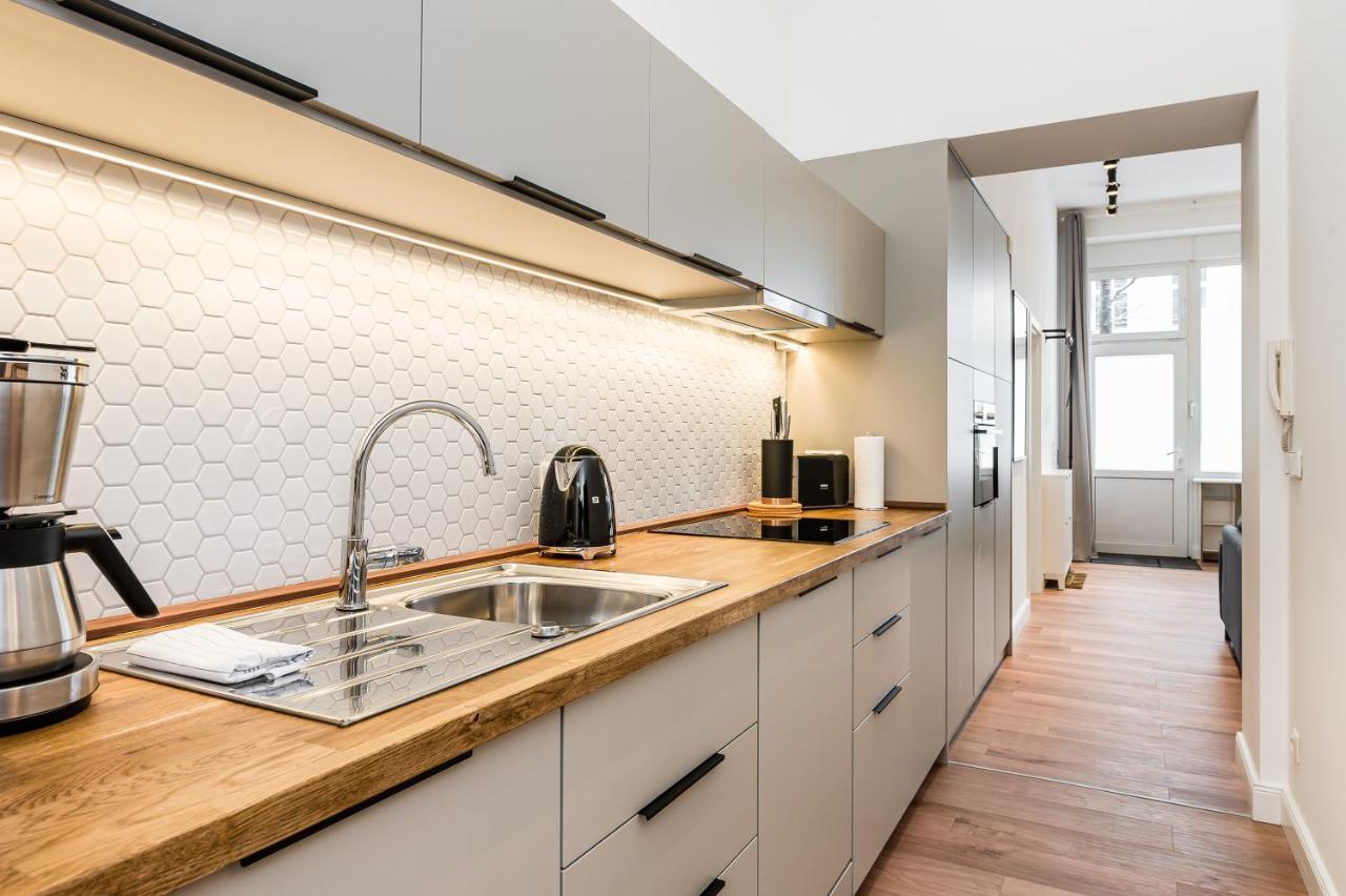 Neues Design-Apartment In Friedrichshain เบอร์ลิน ภายนอก รูปภาพ